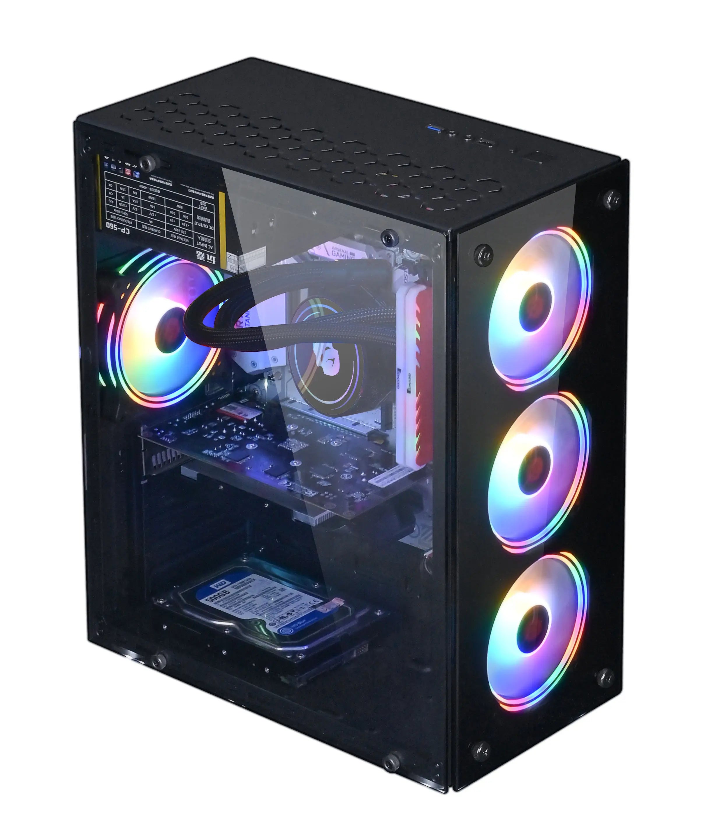 DIY Desktop PC Core I5 E5-2650 Cpu GTX 950 with 16G RAM 256G SSD Gaming PC Desktop Computer Pc Gamer All in One Pc